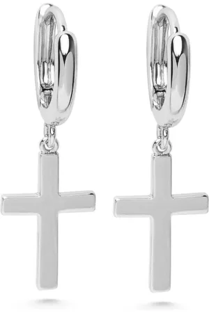 Nialaya Small Cross earrings