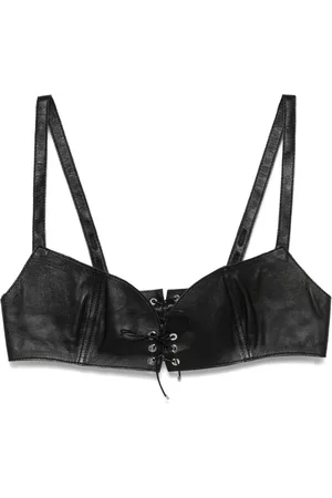 Ludovic De Saint Sernin Easy Cleavage crop top
