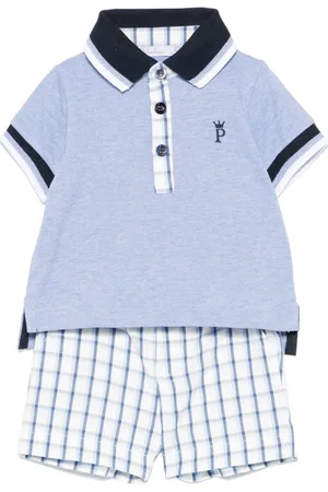PATACHOU Checked shorts set