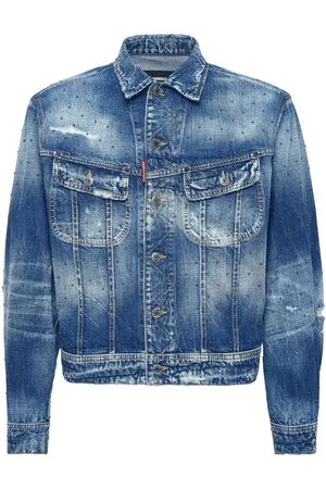 Dsquared2 Beaded denim jacket