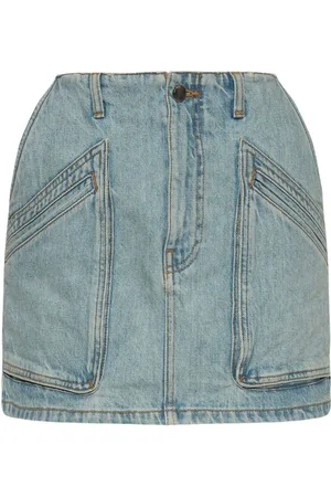 AMIRI Cargo denim skirt