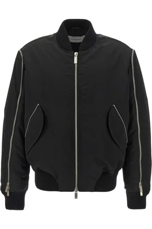 OFF-WHITE Zip-up bomber jacket
