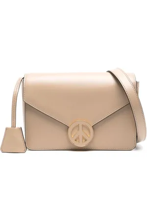 Moschino Peace-sign crossbody bag