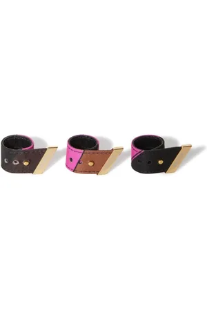 Puccini Iride-print ring set