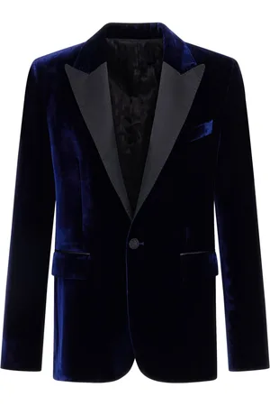 Roberto Cavalli Velvet slim fit blazer