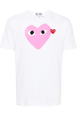 Comme des Garçons Heart-printed T-shirt