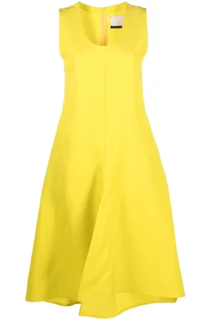 Calcaterra Scoop-neck midi dress
