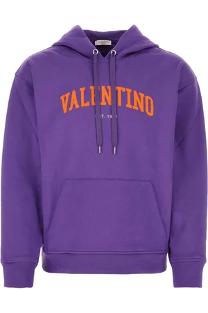 VALENTINO GARAVANI Logo-print cotton hoodie