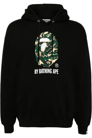A Bathing Ape Logo print hoodie