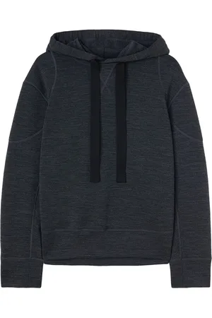 Jil Sander Drawstring wool hoodie