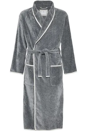Brunello Cucinelli Logo-embroidered bathrobe