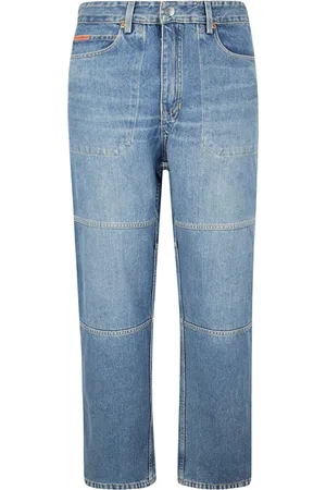 MARTINE ROSE Reversible camouflage-print jeans