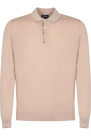 DRUMOHR Fine-knit polo shirt