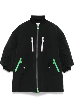 Stella McCartney Logo-tape padded jacket