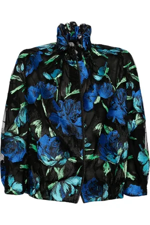 SHIATZY CHEN Libre collection electric-embroidered rose jacket