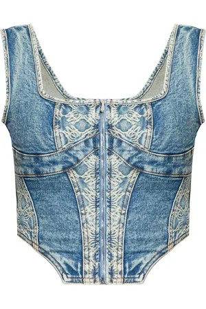 AMIRI Ma Quad corset top