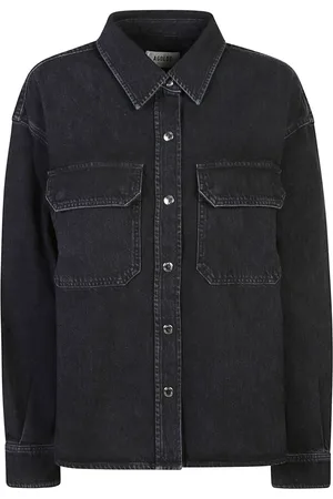 AGOLDE Drop-shoulder denim jacket