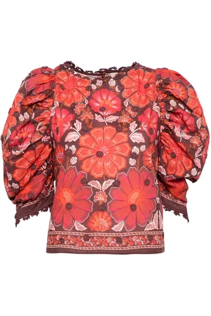 Farm Rio Gigi tapestry blouse