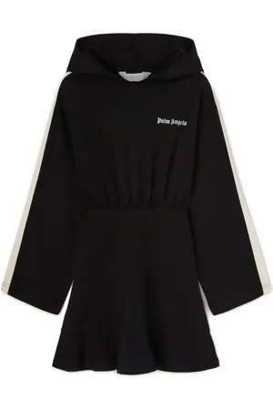 Palm Angels Logo-print hoodie dress