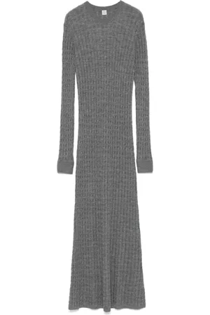 Totême Cable-knit maxi dress