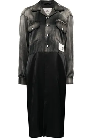 Maison Mihara Yasuhiro Bowling shirt dress