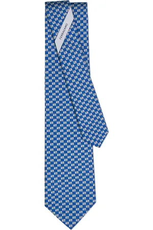 Salvatore Ferragamo Zoom print necktie