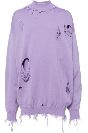 Vetements Distressed-effect jumper