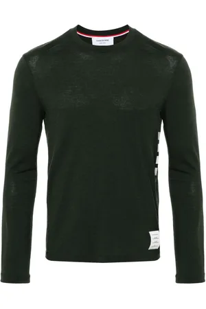 Thom Browne 4-Bar Stripe intarsia-knit jumper