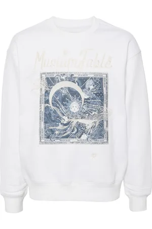 Musium Div. Logo embroidery sweatshirt