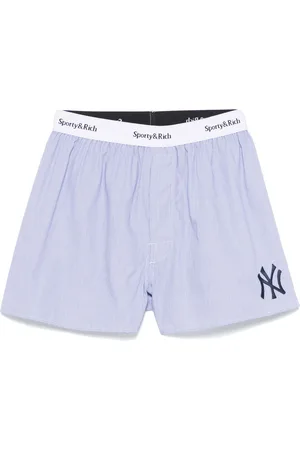 Sporty & Rich Yankees Serif shorts