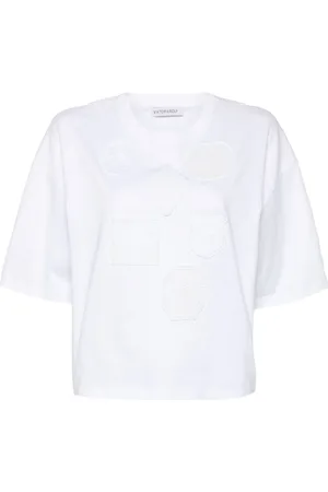 Viktor & Rolf Godet tulle-detail cotton T-shirt