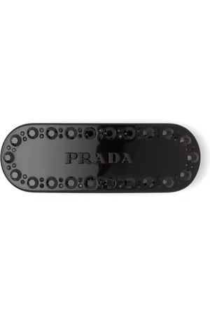 Prada Crystal-embellished hair clip