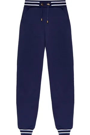 Balmain Logo-embroidered track pants