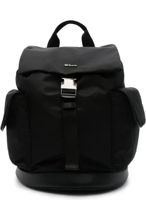 Kiton Logo-lettering backpack