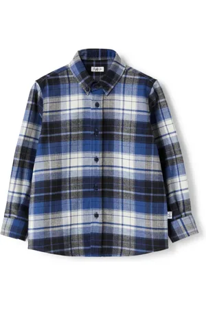 Il gufo Checked cotton shirt