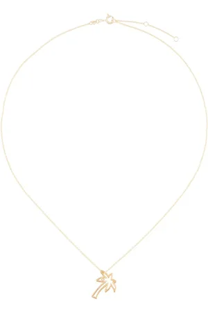Aliita 9kt yellow Palmera Brilliante diamond necklace