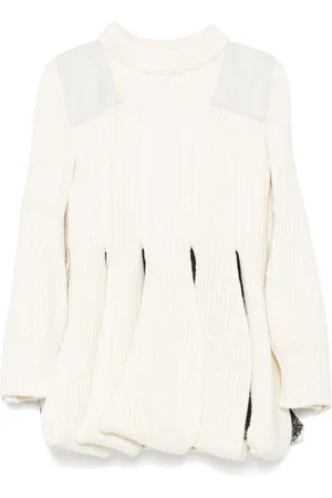 SACAI Cut out-detail mini dress