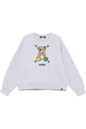 BARROW Crew-neck print sweatshirt
