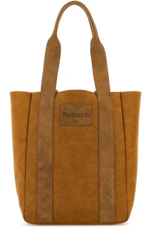 J.W.Anderson Logo-patch two-tone canvas tote bag