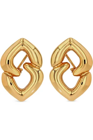 ANINE BING Abstract Heart earrings