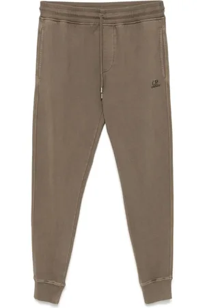 C.P. Company Logo-embroidered track pants