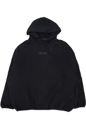 FEAR OF GOD Front logo patch panelled hoodie