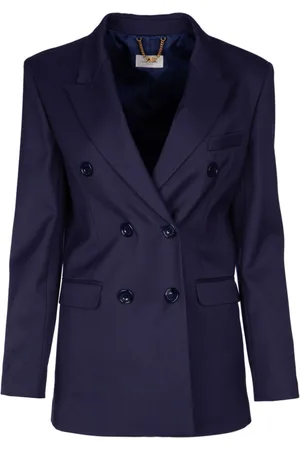 Elisabetta Franchi Peak-lapels double-breasted blazer