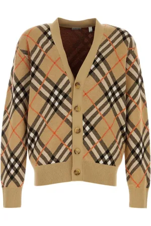 Burberry Vintage Check wool-blend cardigan