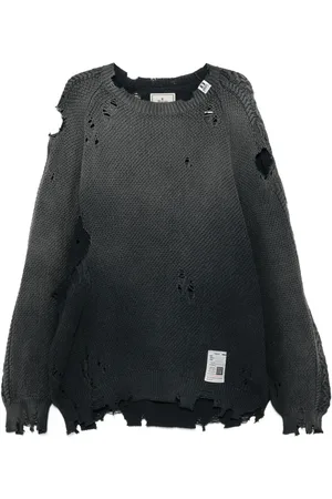 Maison Mihara Yasuhiro Distressed sweater
