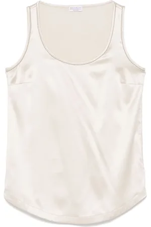 Brunello Cucinelli Monili chain-detail tank top