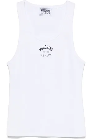 Moschino Logo-print tank top