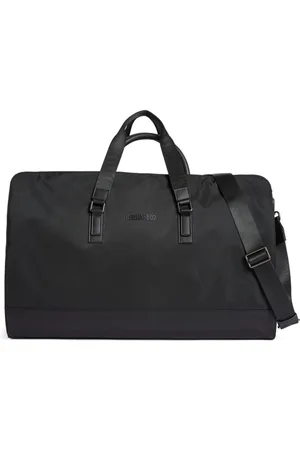 Dsquared2 Logo-raised zipped duffle bag