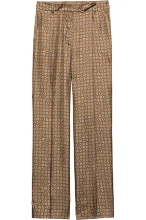 Prada High-waist twill pants