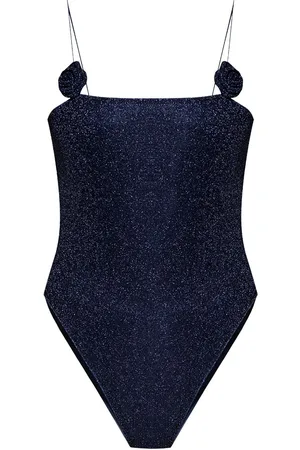 Oseree Lumière Rose appliqué swimsuit